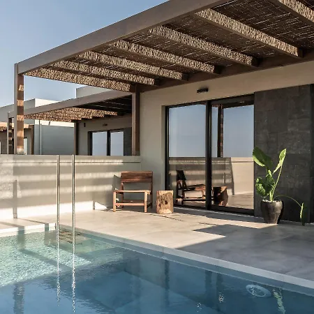 Aku With Private Pools Apart Otel Stalida